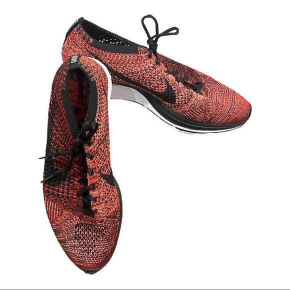 NIKE Unisex Flyknit Racer Running Sneakers in the Size 8 Men/ 9.5 Women - Picture 15 of 16